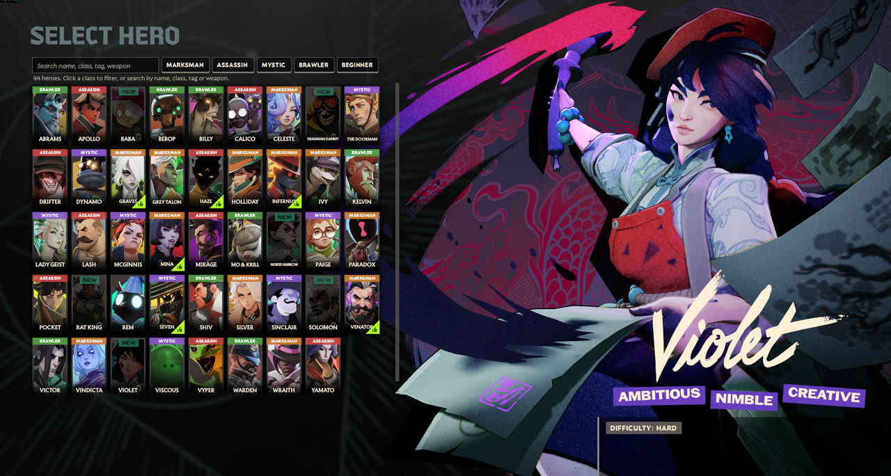 Hero Select Plus