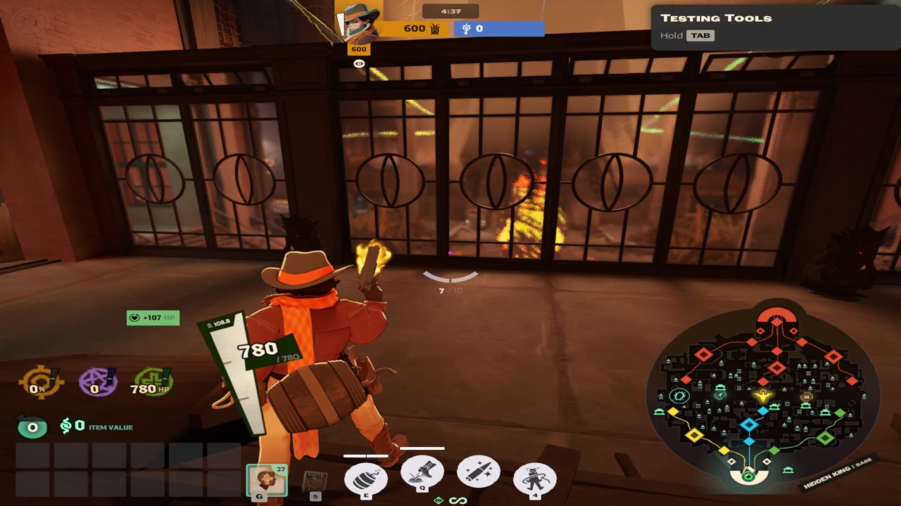 Deadlock HUD stretched at 4:3, without HUD Fit